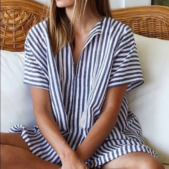 Emerson Fry Other - Emerson Fry Organic Linen Caftan - OS - NWT